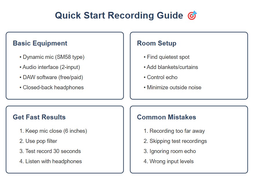 How to Record & Process Vocals At Home: Your Guide to Studio Vocals in a Home Studio