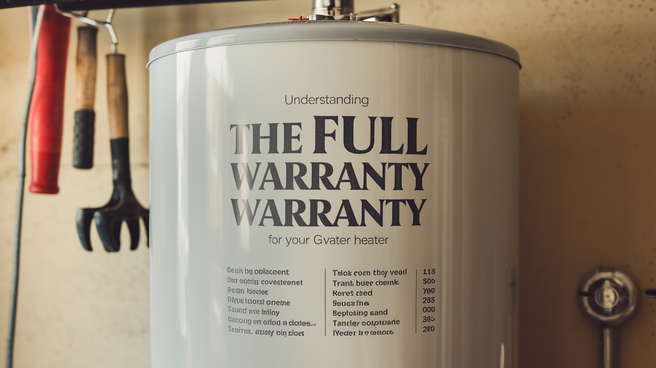 What is the Full Warranty for G12-UT5040NVR for Water Heater