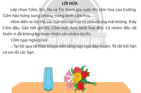 BÀI 6. EM GIỮ LỜI HỨAKHỞI ĐỘNGCâu hỏi: Nghe bài hát  Lời con hứa