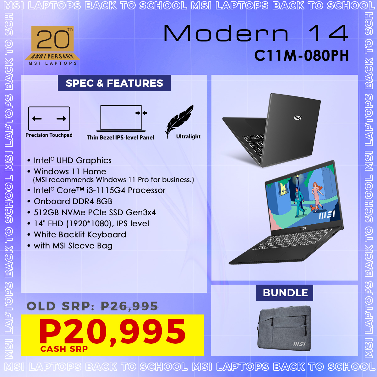 MSI Laptop,Back to school