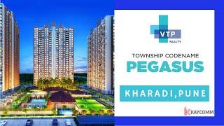 VTP Pegasus By VTP Realty Kharadi Pune 1/2/3 BHK Apartments Starting @35 Lacs* (All Inclusive)
