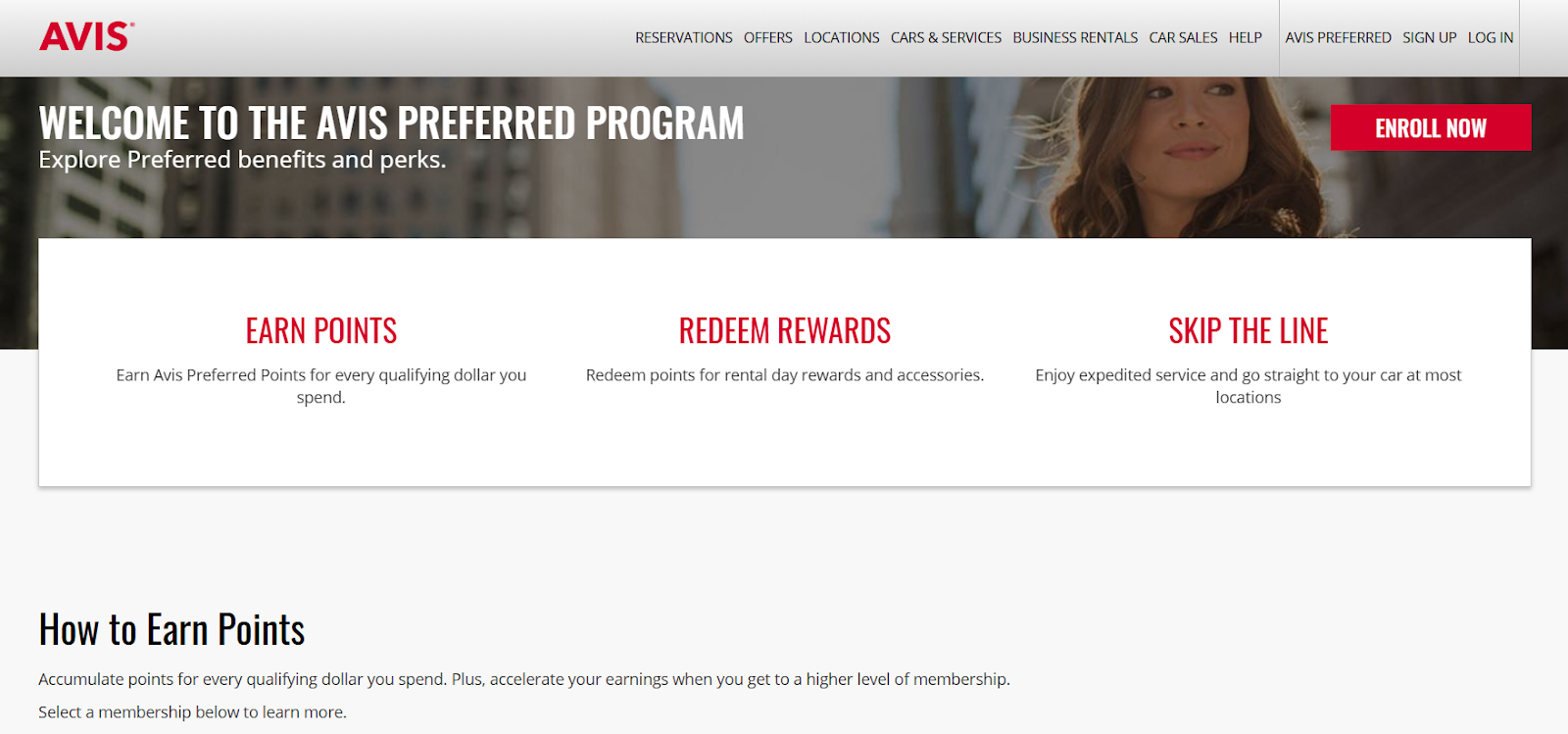 Avis Preferred Program