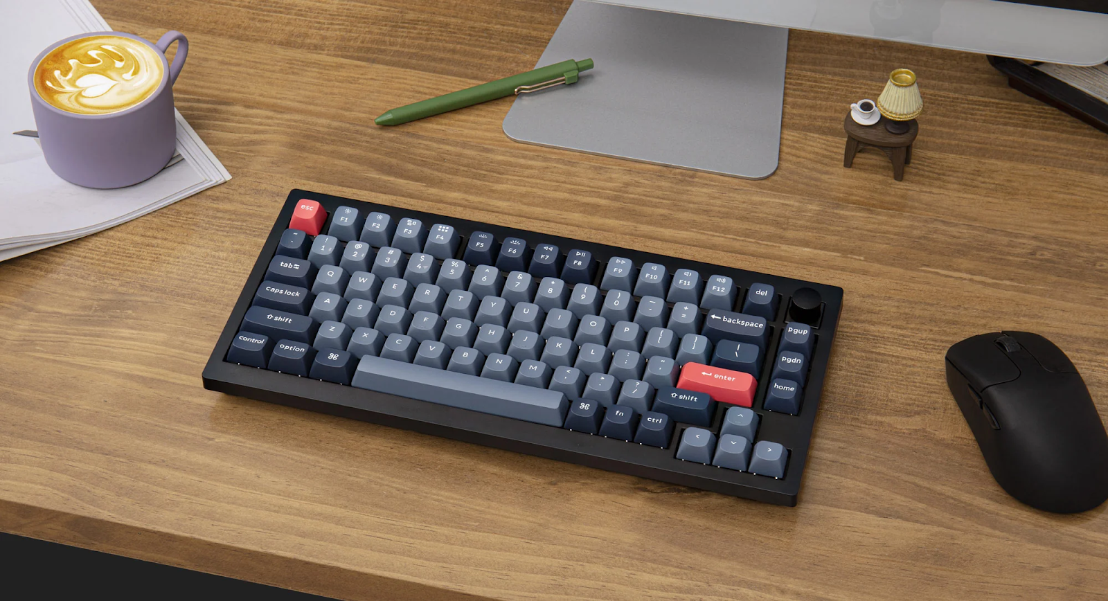 Keychron V1 Max QMK/VIA Wireless Custom Mechanical Keyboard