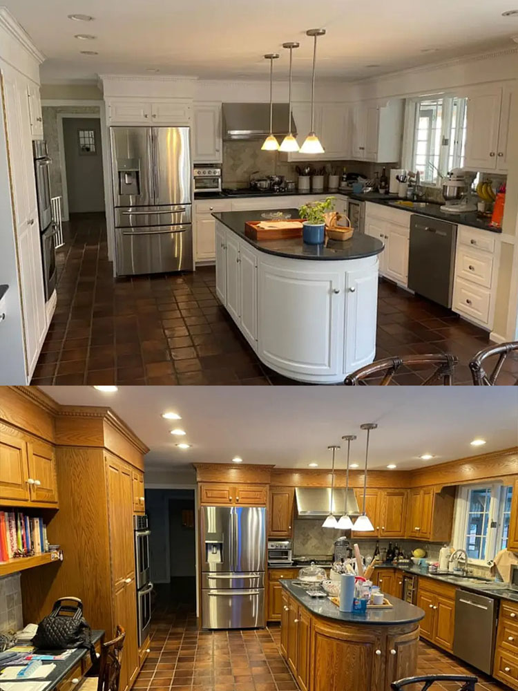 Cabinet Refinishing & Painting Near Cleveland, Ohio: A Beautiful Kitchen Starts with the Right Painter