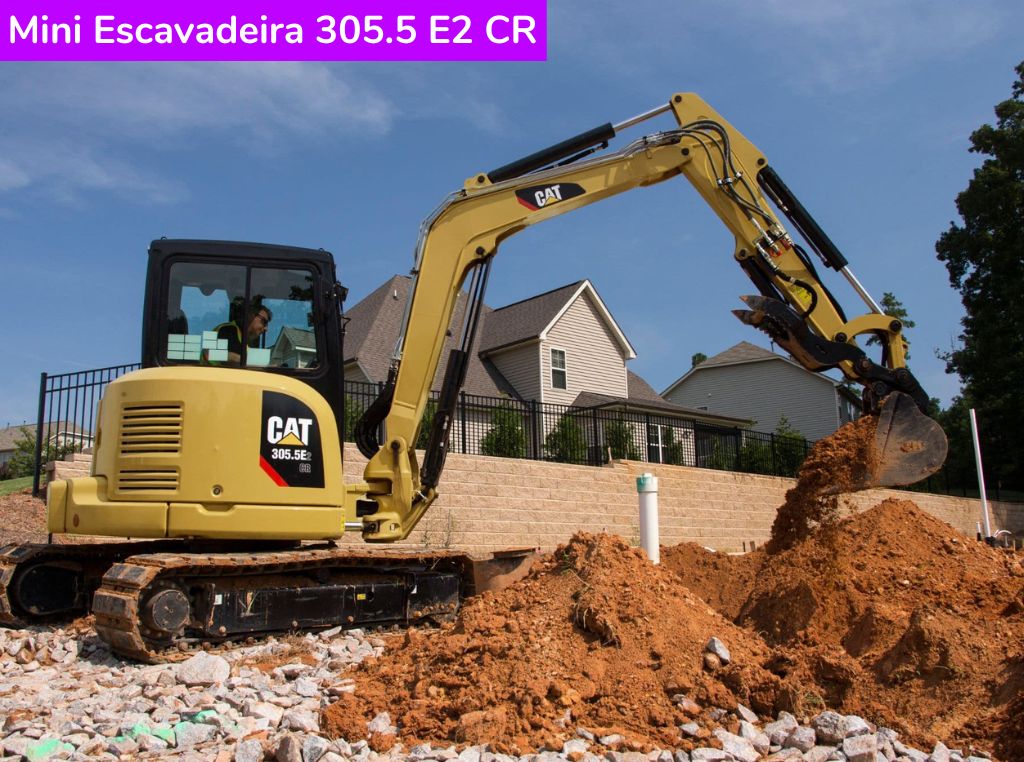 Catálogo Mini Escavadeira 305.5 E2 CR Caterpillar