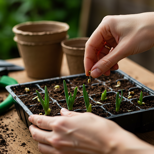 Starting Leeks from Seed (or Seedlings)