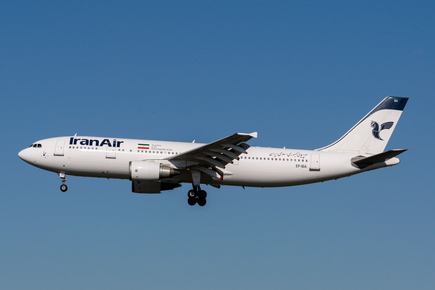 Iran Air A300 Inflight