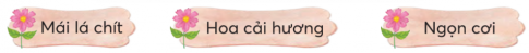 CHỦ ĐỀ 5: QUÊ HƯƠNG TƯƠI ĐẸPBÀI 4: CẢNH LÀNG DẠKHỞI ĐỘNGChia sẻ về những điều em thấy trong bức tranh của bài đọc.Giải nhanh:Mây trên sườn núi trườn xuốngHoa cải hương vàng hoe từng vạt dài ẩn hiện trong sươn bên sườn đồi Con suối lớn ồ ạt, quanh co, thu mình lại phô những sỏi cuội nhẵn nhụi, sạch sẽNhưng những hàng cau làng Dạ thì bất chấp tốt cả sức mạnh tàn bạo của mùa đông, chúng vẫn còn y nguyên những tàu lá vắt vẻo mềm mọi như cói đuôi énKHÁM PHÁ VÀ LUYỆN TẬP1) Đọc và trả lời câu hỏi:Câu 1: Trong đoạn văn thứ hai, điều gì báo hiệu mùa đông đã về?Câu 2: Con suối thay đổi thế nào khi mùa đông đến?Câu 3: Mỗi sự vật sau được tả bằng những từ ngữ nào?Câu 4: Vì sao tác giả cho rằng những cây cau sinh ra là để trang điểm cho làng Dạ?Câu 5: Nói về sự  thay đổi của cảnh vật nơi em ở vào một mùa trong năm.Giải nhanh:Câu 1: Mây từ trên cao theo các sườn núi trườn xuống, chốc chốc lại gieo một đợt mưa bụi trên những mới lá chít bạc trắng. Câu 2: Con suối lớn ồn ào, quanh co đã thu mình lại, phô những dải sỏi cuội nhẫn nhụi và sạch sẽ. Trên mặt nước chỉ còn lại những chú nhện chân dài như gọng vó bận rộn và vui vẻ thi nhau ngược dòng vượt lên.Câu 3Mái lá chít: bạc trắngHoa cải hương: vàng hoe từng vạt dài ẩn hiện trong sương bên sườn đổi.Ngọn cơi: Trên những ngọn cơi già nua cổ thụ, những chiếc lá vàng còn sót lại cuối cùng đang khua lao xao trước khi từ giã thân mẹ đơn sơ.Câu 4: Những hàng cau làng Dạ thì bất chấp tất cả sức mạnh tàn bạo của mùa đông, chúng vẫn còn y nguyên những tàu lá vắt vẻo mềm mọi như cái đuôi én. Trên nền đất rắn lại vì gió lạnh, những đọt lá non vẫn đang xoè, vàng nhạt và những cây cau vẫn duyên dáng, rung rinh thân mình, tưởng như chúng sinh ra là để trang điểm cho lùng Dạ thêm vẻ thanh tú, nhẹ nhàng.Câu 5: Sáng tỉnh dậy, nằm trong chăn nghe gió rít bên ngoài, không có ai muốn ra khỏi giường. Ở ngoài trời, cơn mưa phùn lất phất, những hạt mưa không to như mưa rào mùa hạ, nhưng kéo dài. Đường phố được phủ một màu xám của trời ngày đông. Những cơn mưa phùn làm cho đường phố ướt nhẹp.2) Nói tiếp để được câu văn có hình ảnh so sánh:a. Những đám mây ...b. Dòng suối ...c. Hàng cây ...Giải nhanh: a. bay nhè nhè như cánh én chở ánh nắng mùa xuân vềb. trong như mặt gương có thể soi được cảnh vật thiên nhiên xung quangc. xanh ngắt như chàng dũng sĩ bên vệ đường.1) Kể lại từng đoạn truyện theo tranhGiải nhanh:Vào một ngày giáp Tết, Uyên và các bạn rủ nhau đi chơi chợ hoa trên đường Nguyễn Huệ. Họ đang ríu rít trò chuyện thì có tiếng gọi:  Nè, sắp nhỏ kia đi đâu vậy?