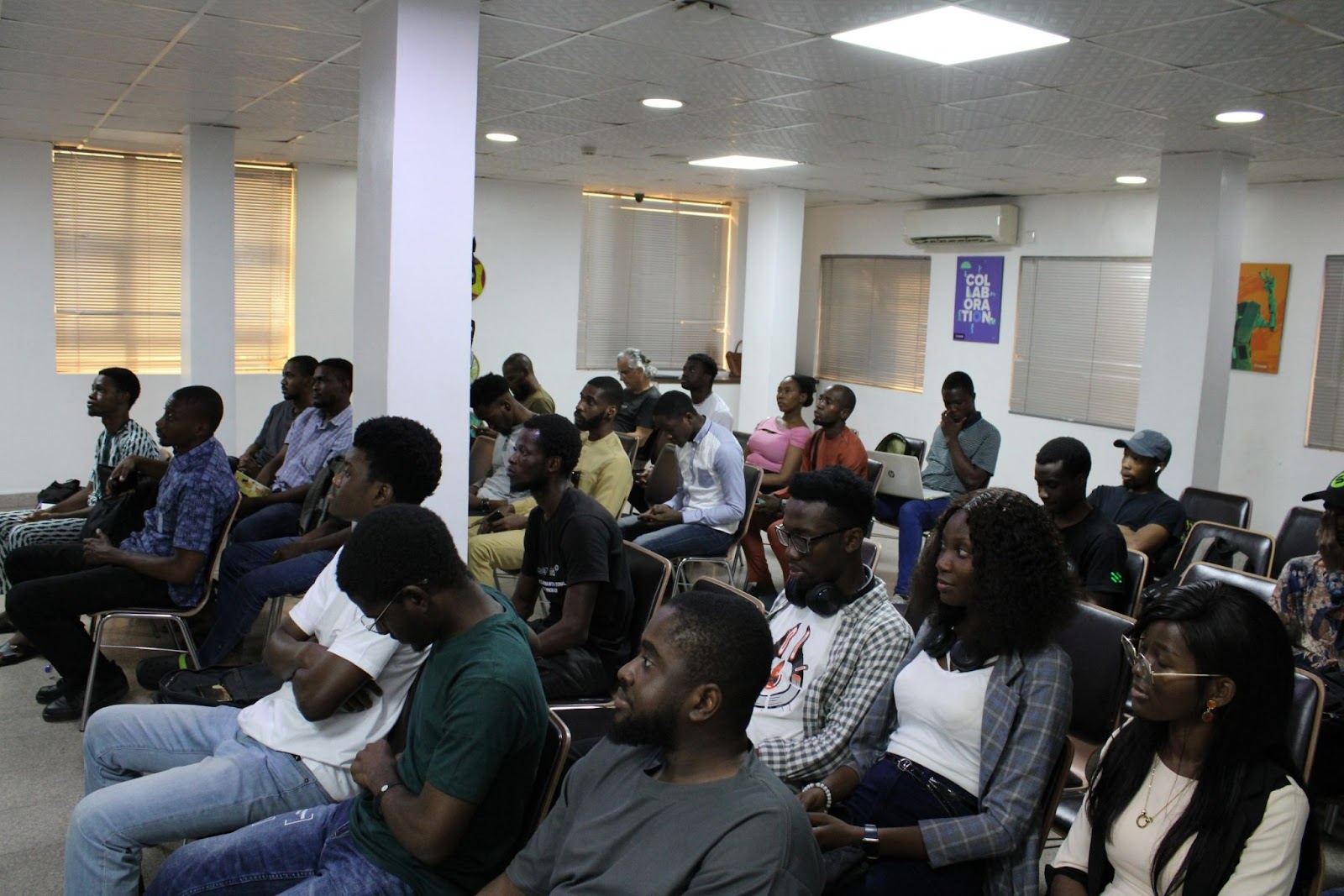 African Gamers in game developer meetup