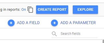 The Create Report button. 