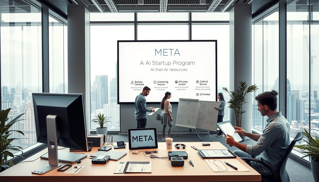 META AI startup program resources