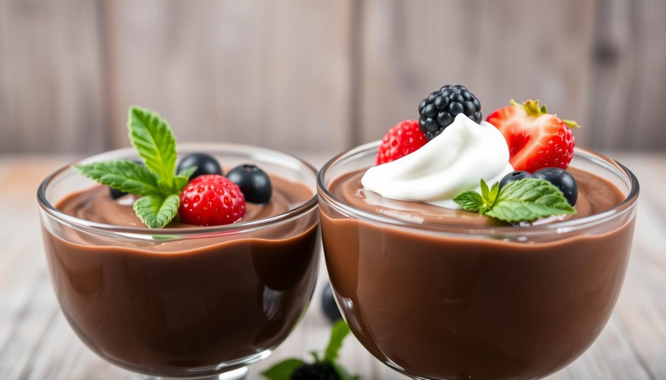 greek yogurt chocolate pudding