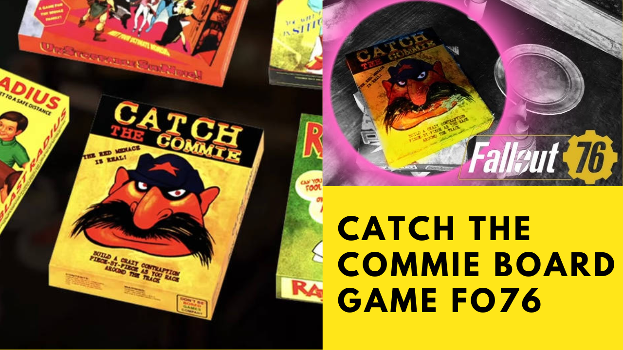 Catch the Commie board game Fo76