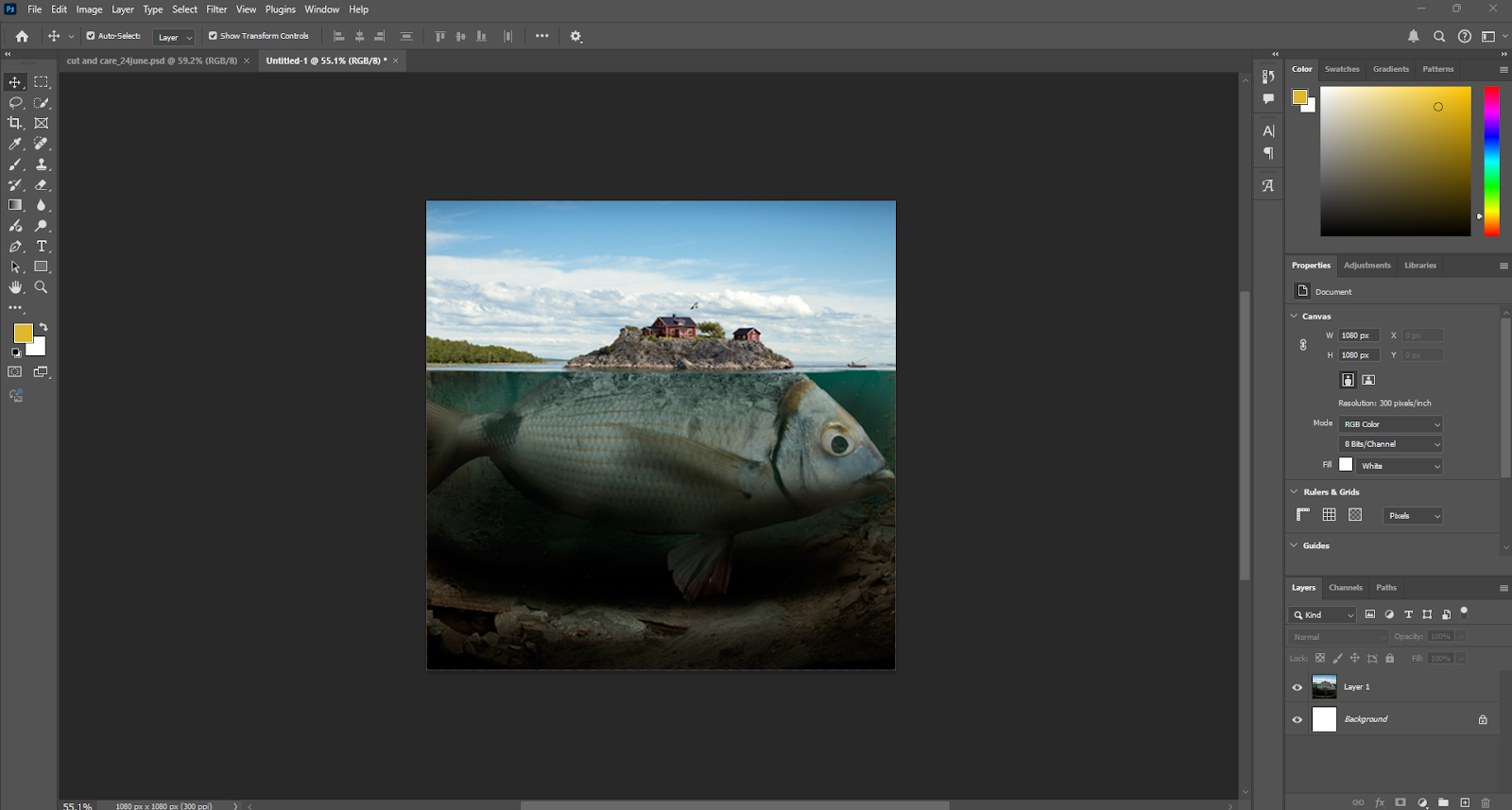 Graphic designing