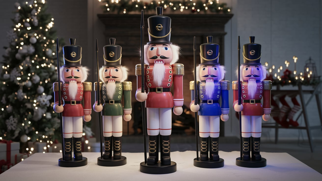 Atlanta Gift Showroom 3D Lighted Christmas Soldiers