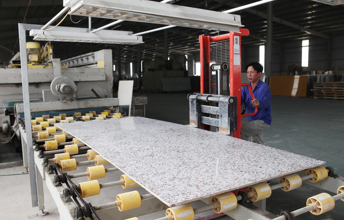 Chế tạo đá nhân tạo không thuộc phạm vi mã 2392