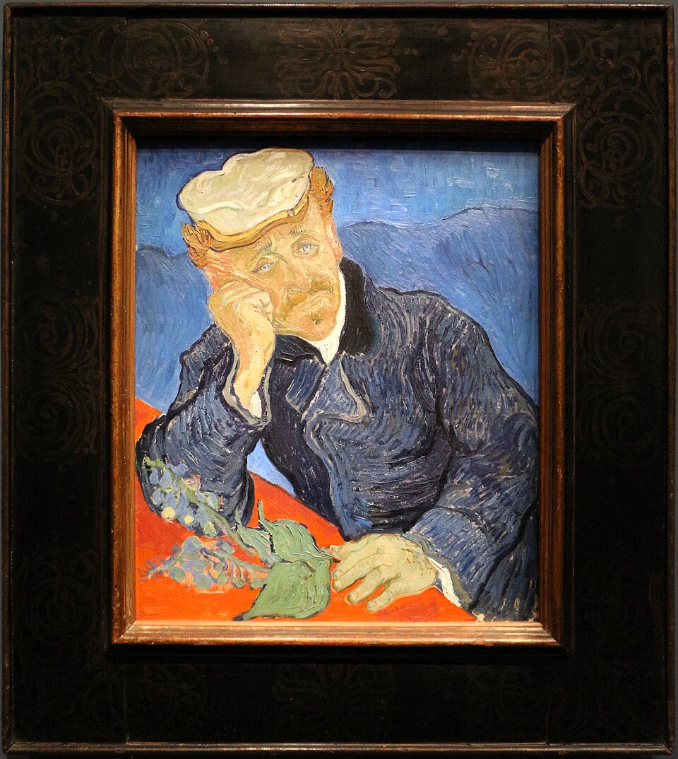  Vincent van Gogh's Portrait of Dr. Gachet (1890), his most expensive painting sold at auction for $82.5 million  
