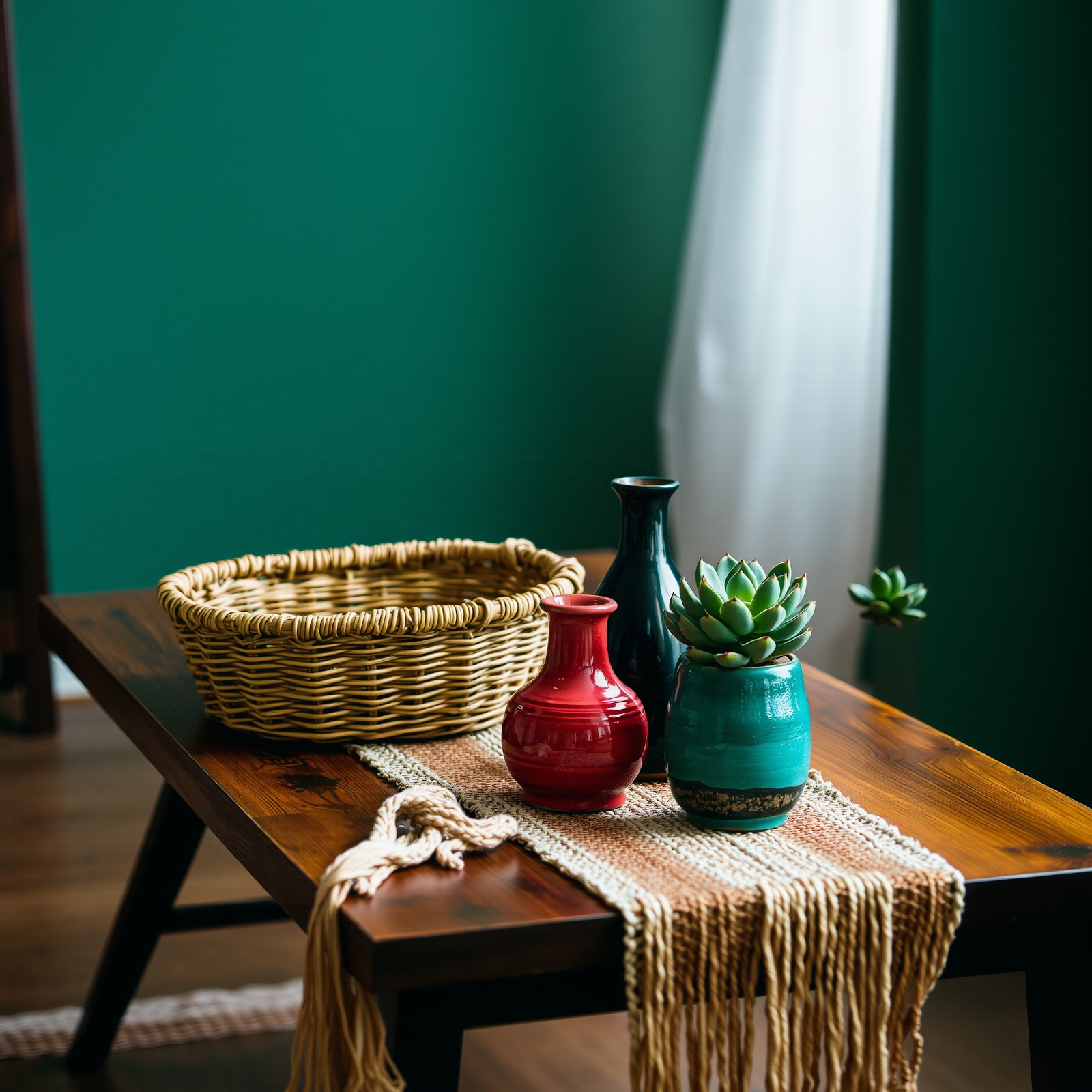 Bohemian Coffee Table Decor