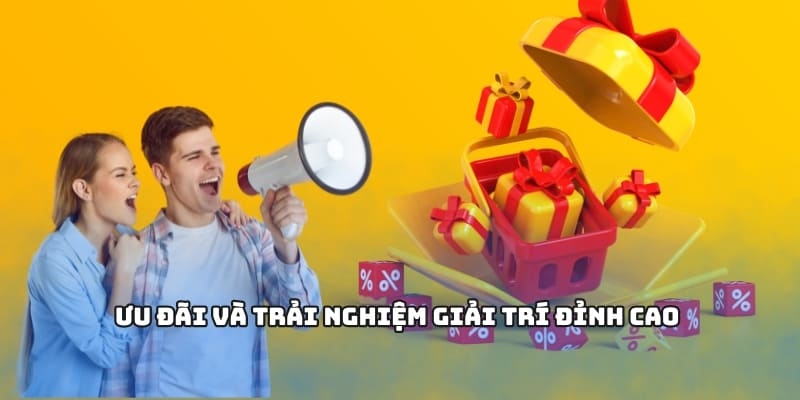Ưu đãi và trải nghiệm giải trí đỉnh cao