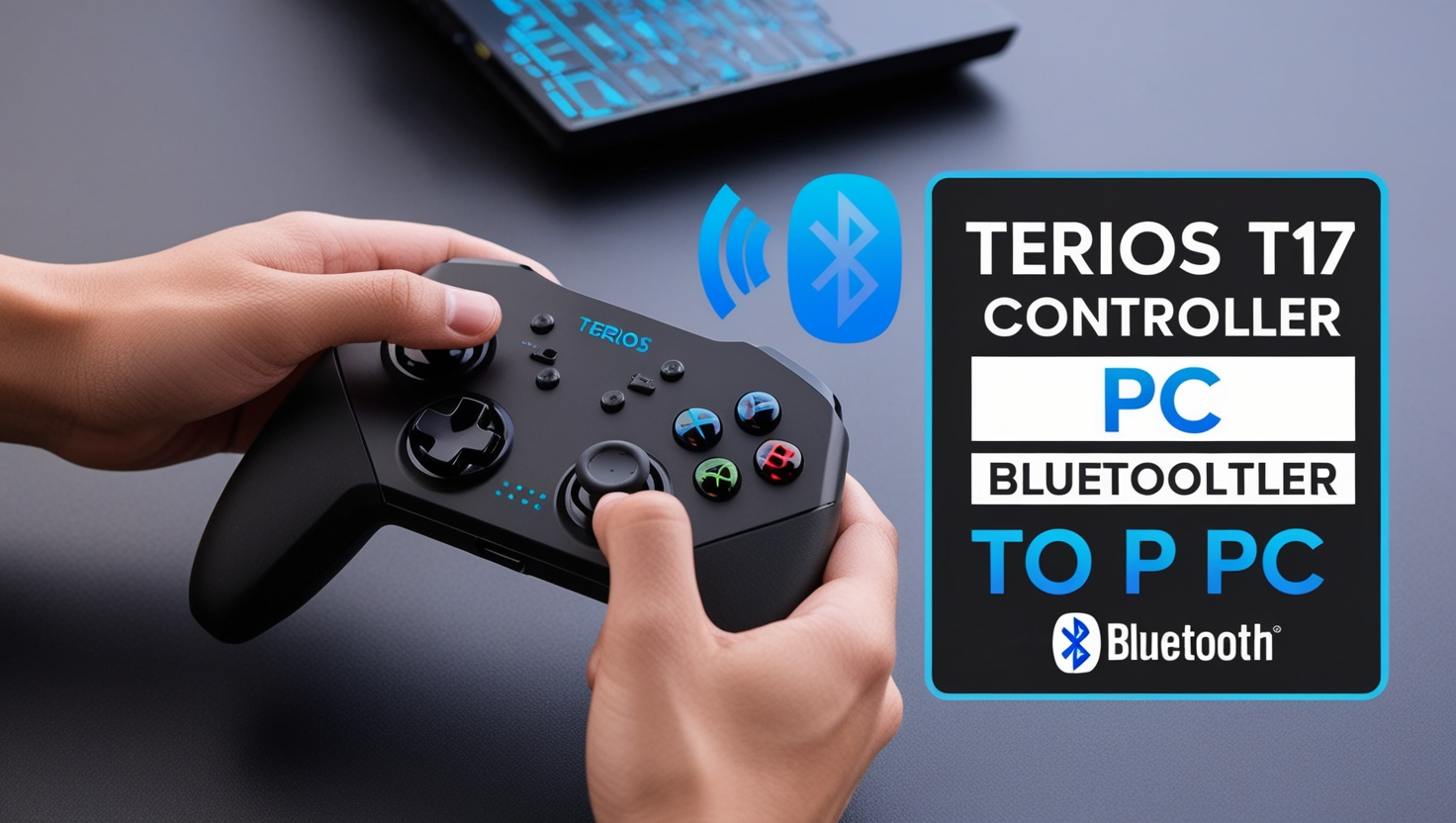 How to Connect Terios T17 Controller to PC Bluetooth