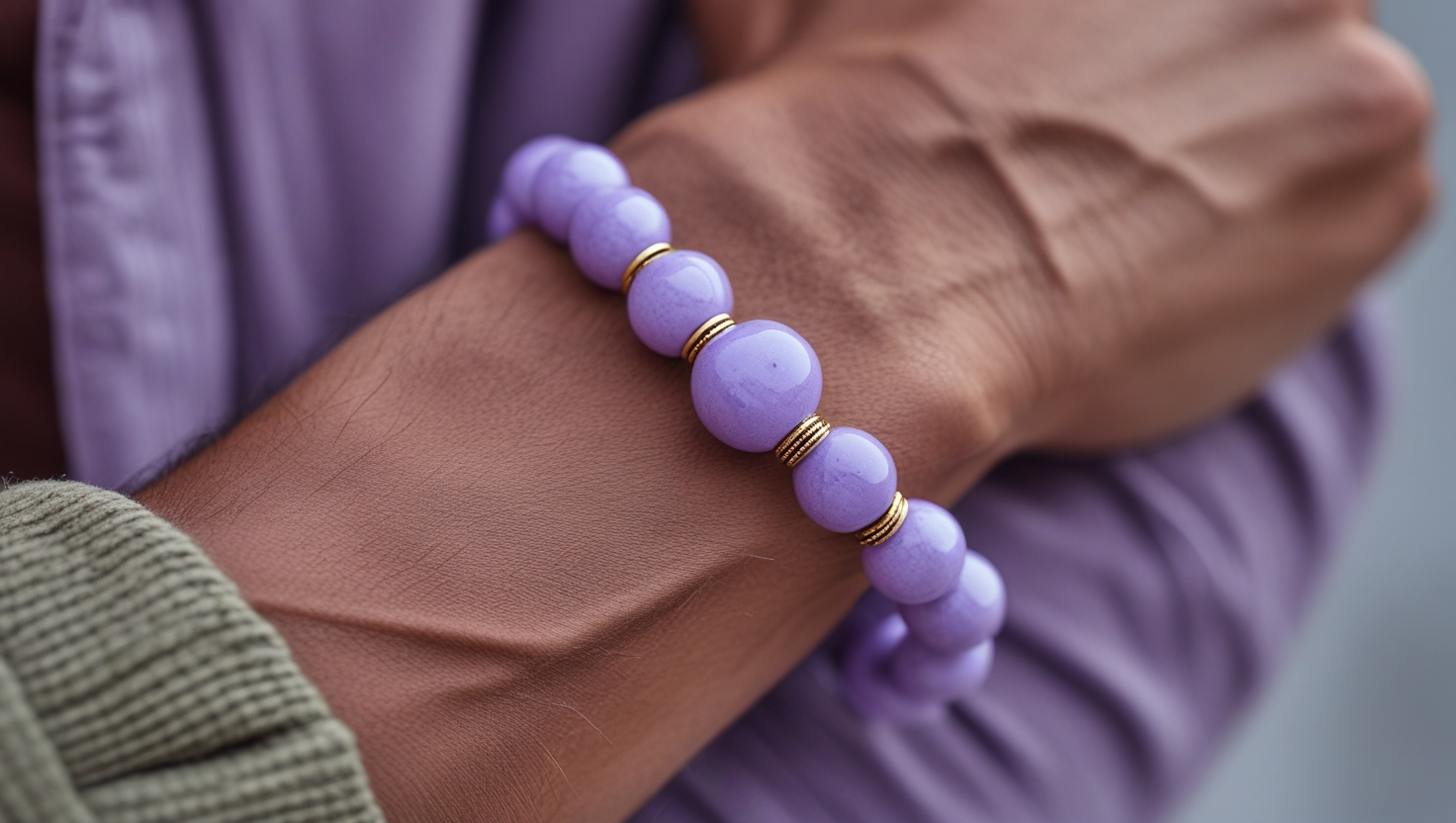 Naiam Cosmetic Man Lilac Bracelet