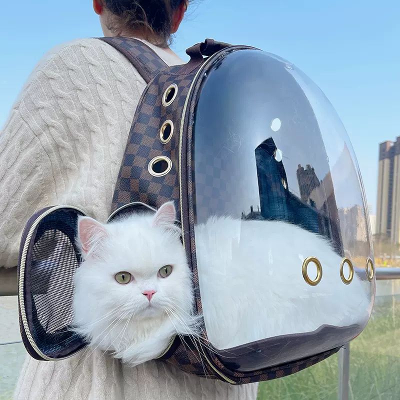 Cat carrier portable backpack