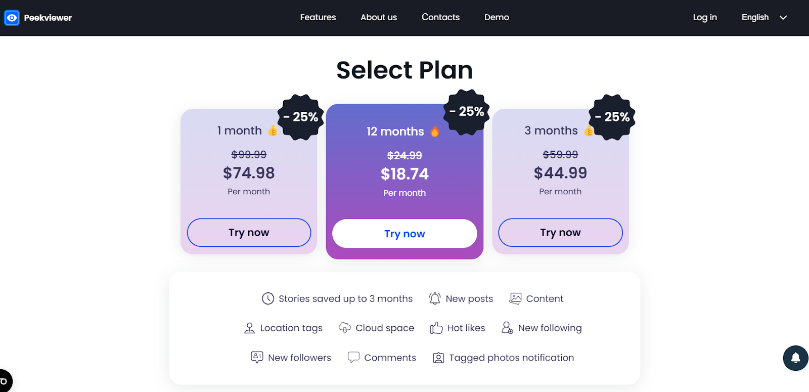 How to Use Peekviewer Blocked Instagram Account Viewer - select plan