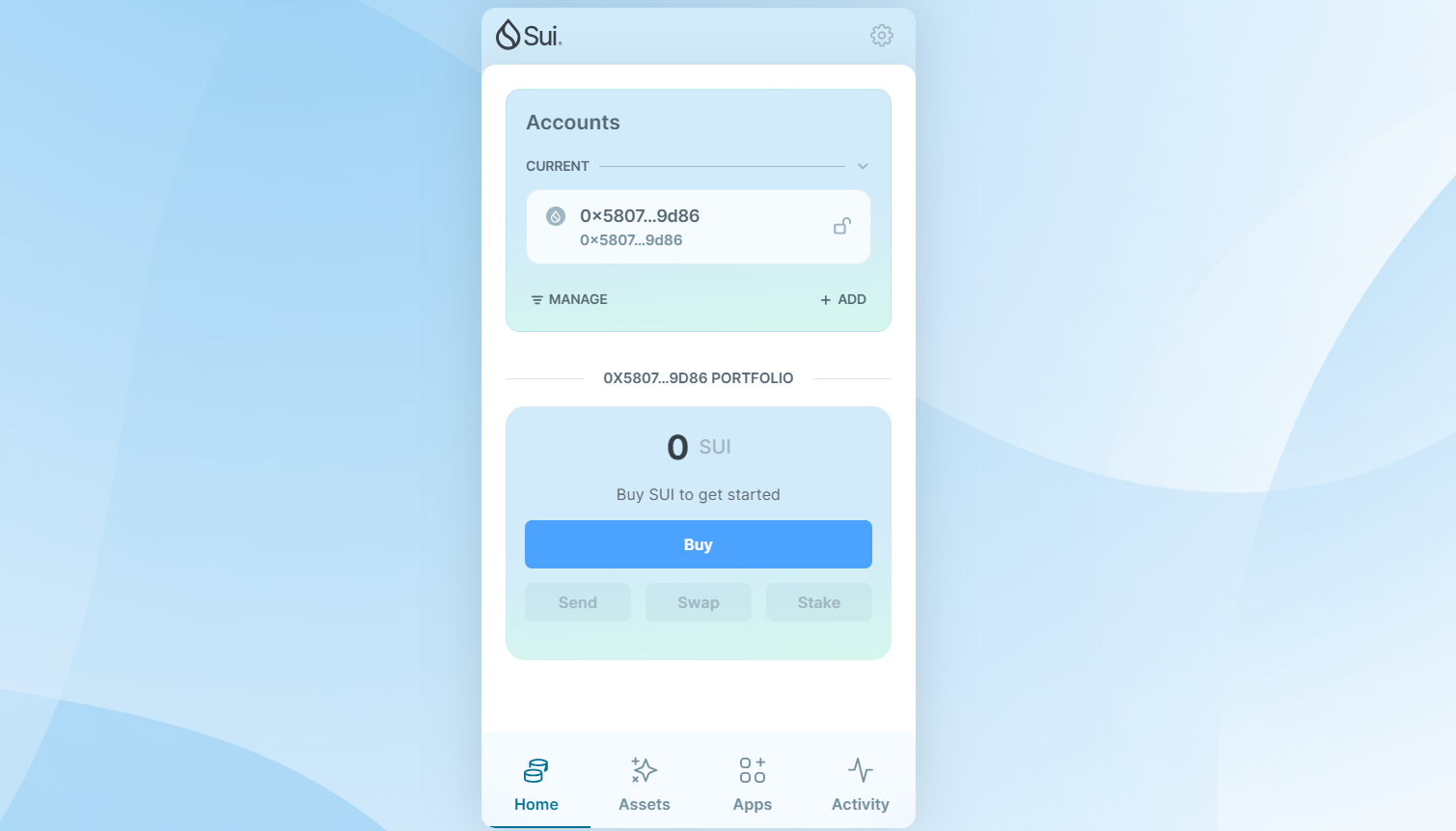 Sui Wallet Overview