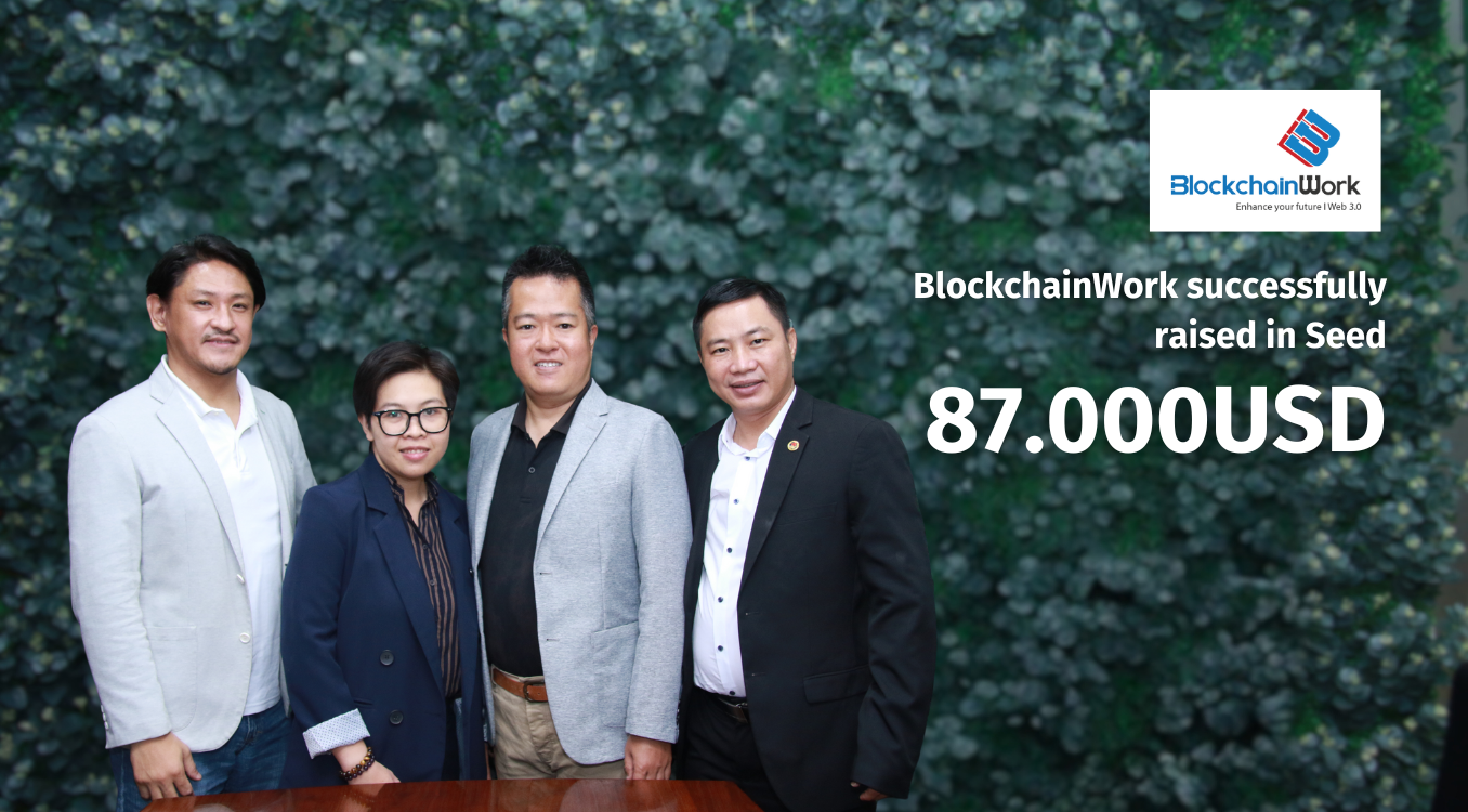 BlockchainWork – The leading blockchain talent community in Vietnam secures $87.000 Seed Funding