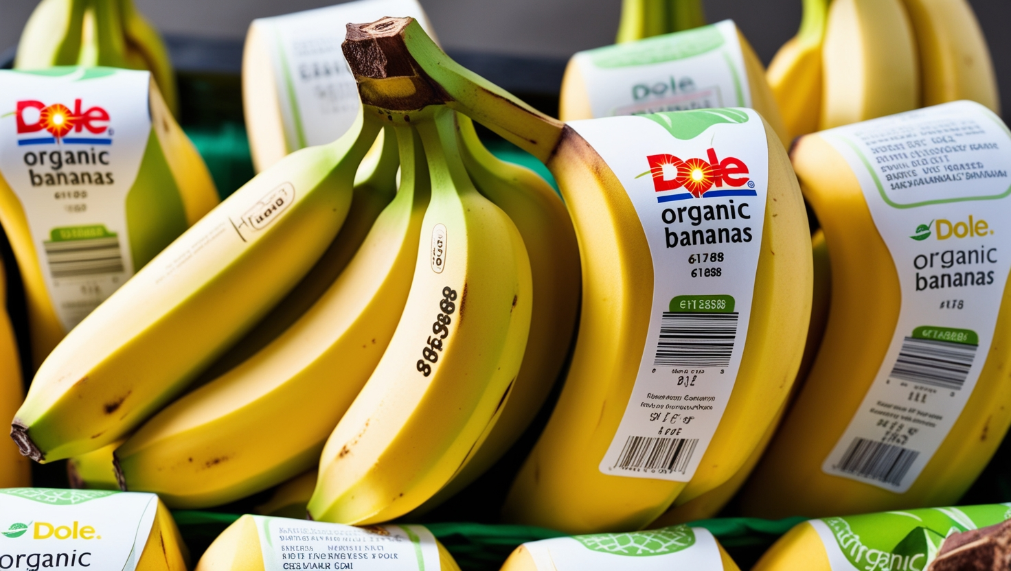 What Does 613588 Mean on Dole Organic Bananas