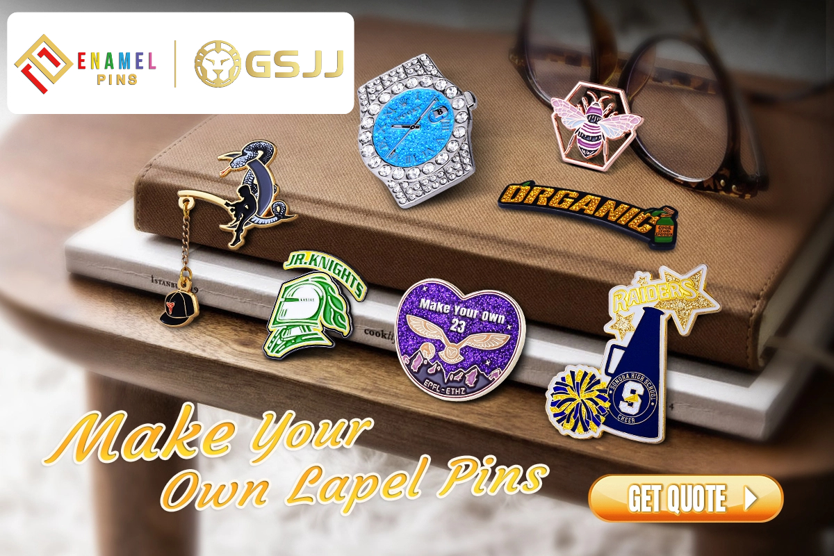 GSJJ Custom Pins
