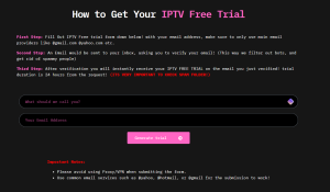 iptv trial uk