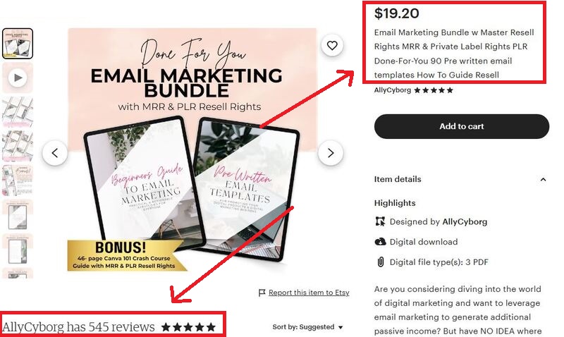 Done-For-You Email Marketing Bundle MRR Etsy