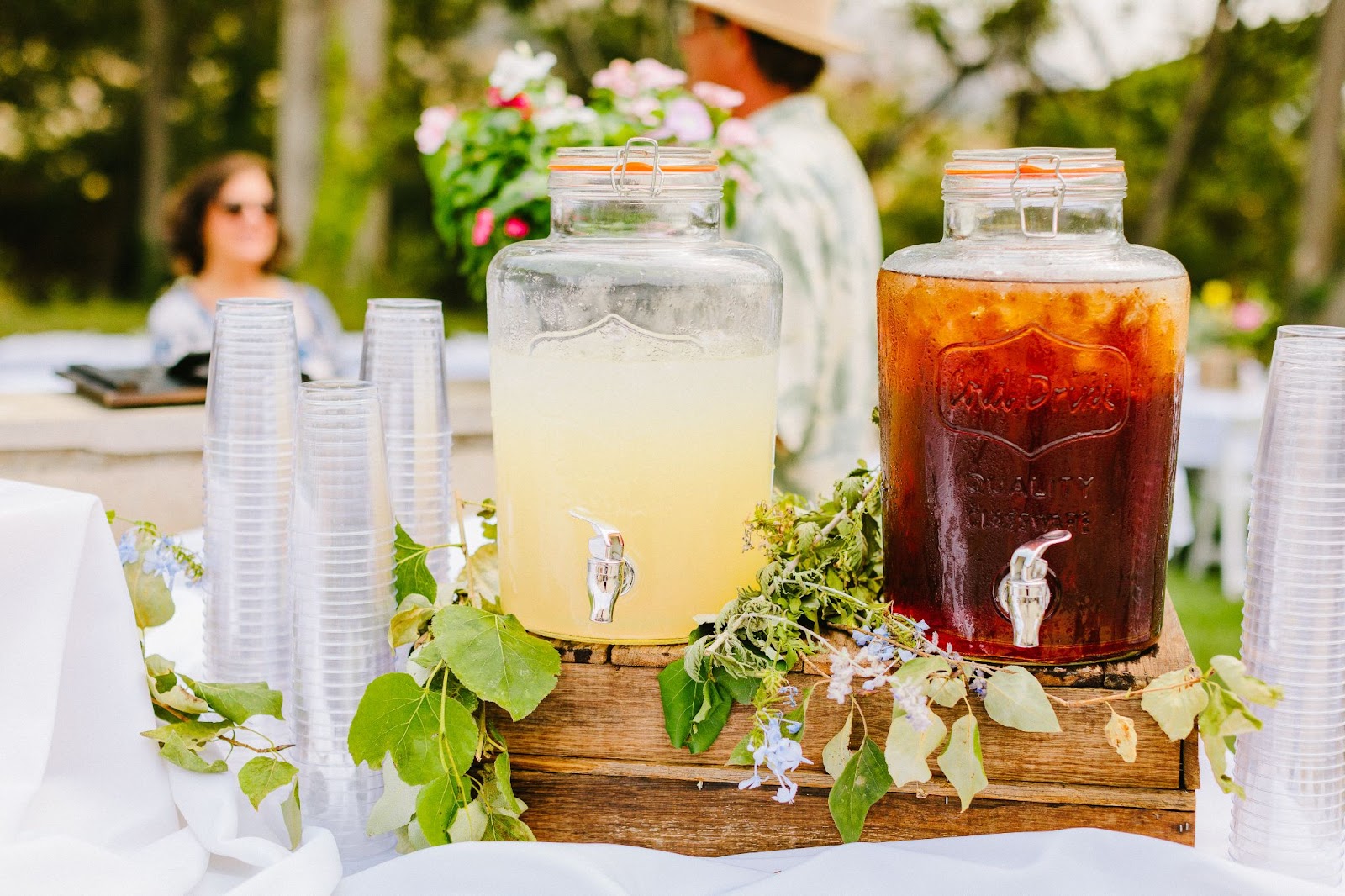 tea mason jar