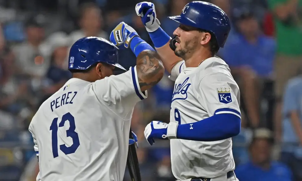 Kansas city royals vs dodgers match player stats