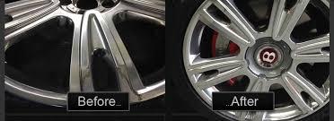 Scratches and Scuffs on Bentley Alloy Wheels