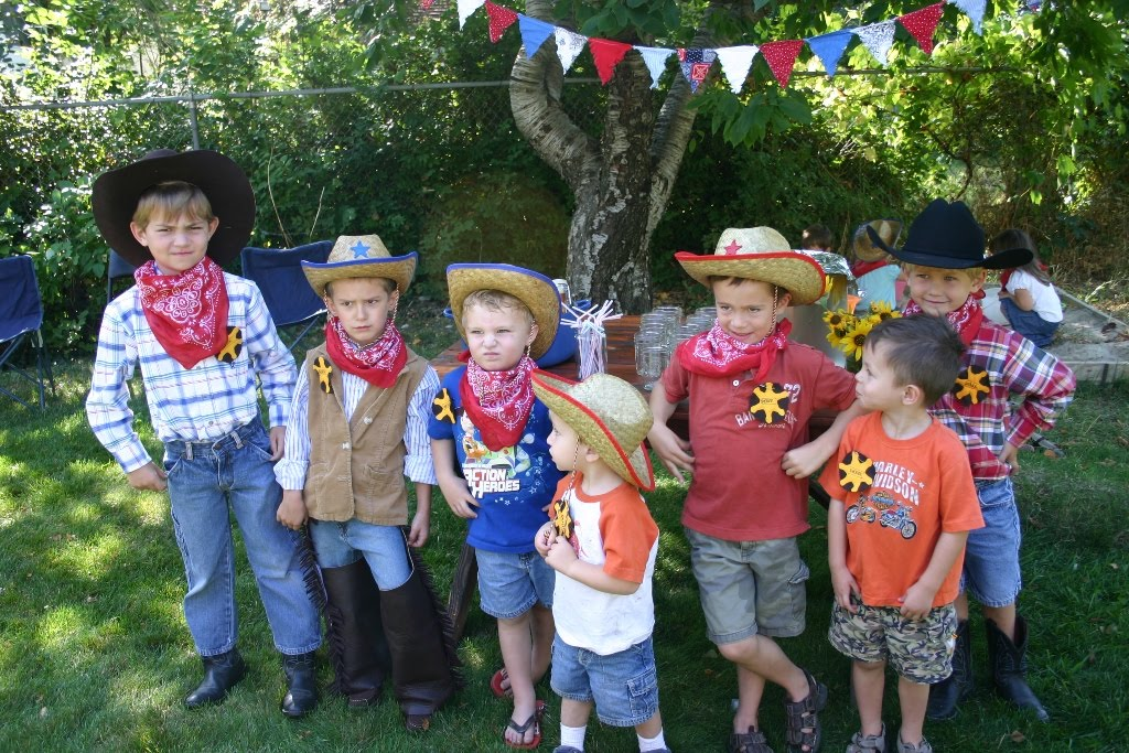 outdoor games for birthday party rodeo party