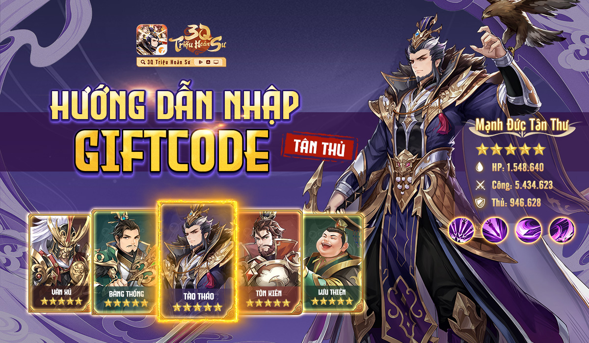 Full bộ code 3Q Triệu Hoán Sư mới nhất 2024 - Hướng dẫn cách nhập chi tiết