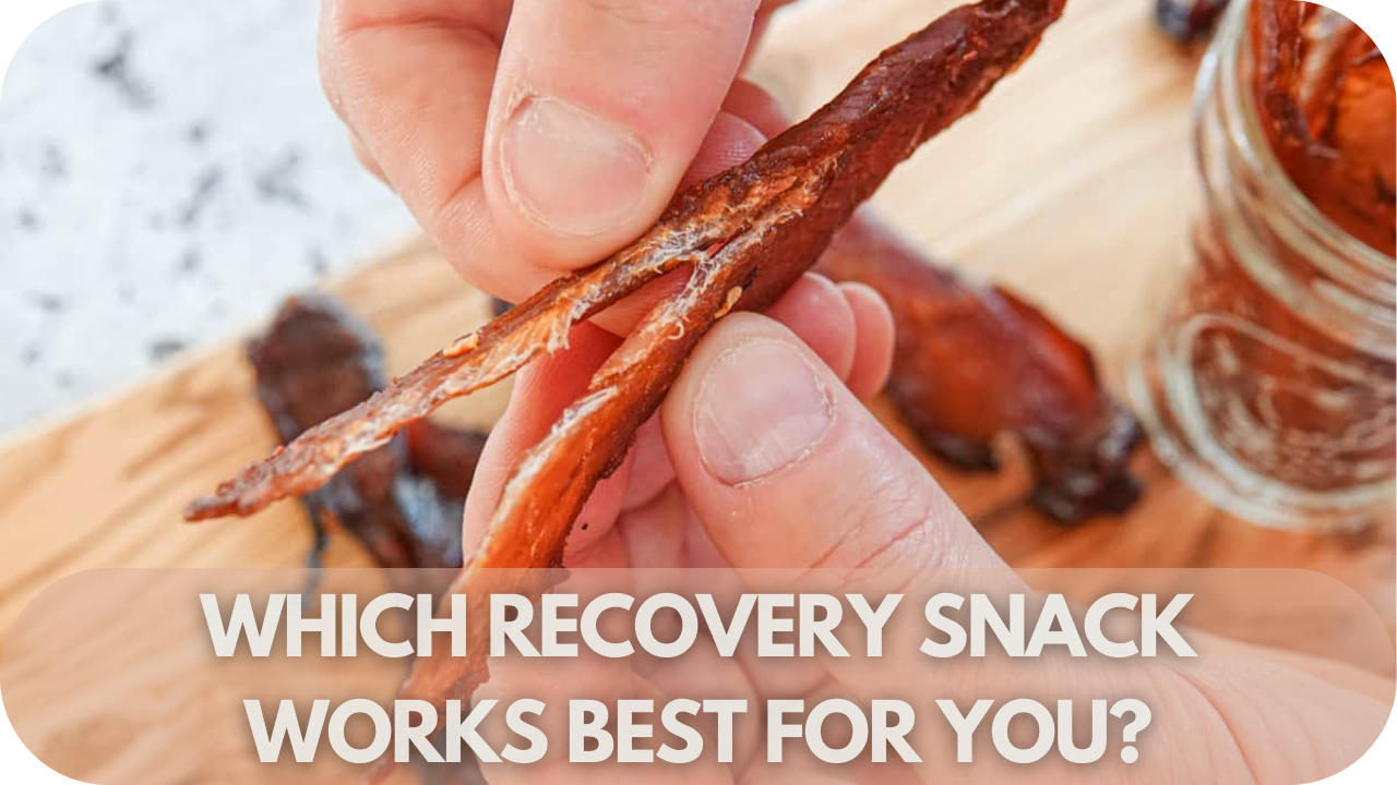 Choose jerky for a quick, protein-packed option or post-workout shakes for a more balanced, nutrient-dense recovery.