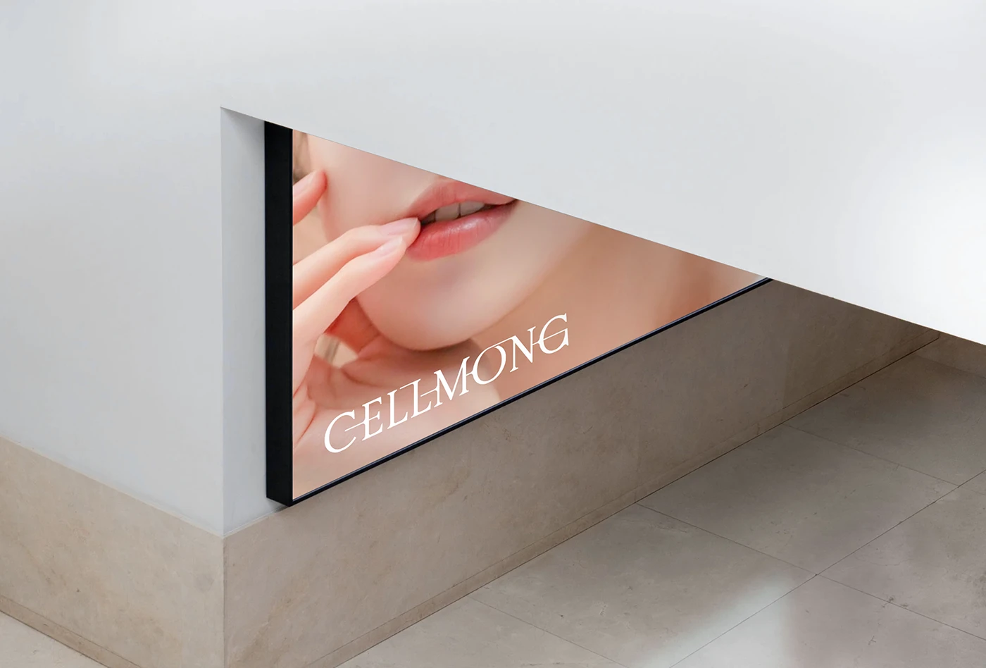 Image from the Cellmong: Weaving the Future of Skincare Branding article on Abduzeedo
