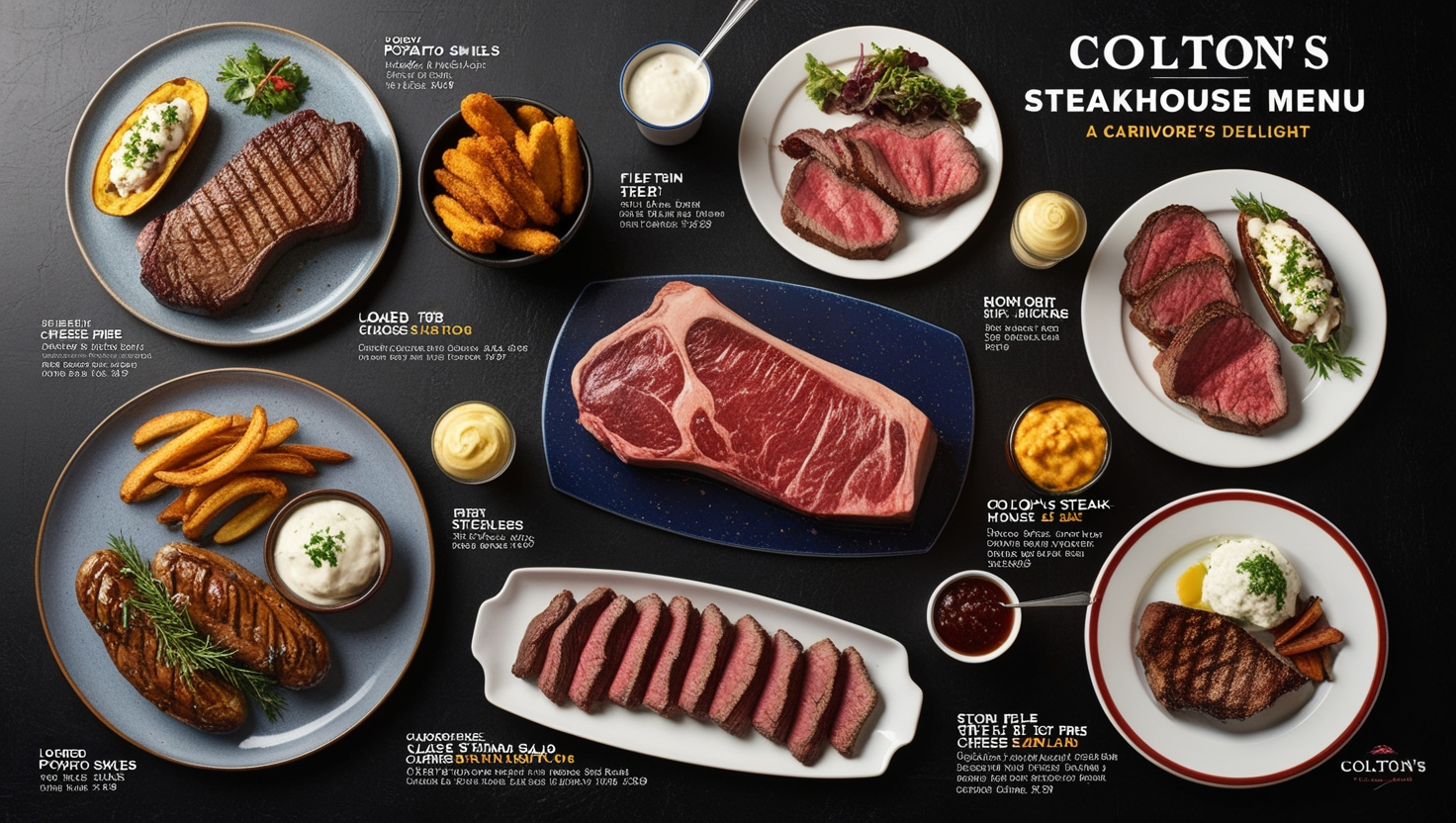 Colton's Steakhouse Menu