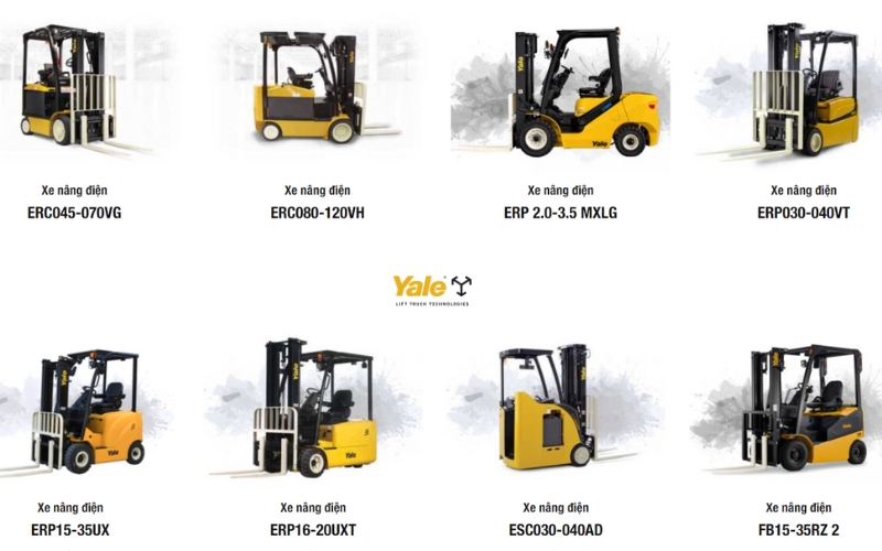 xe nâng điện tại xe nâng Yale Việt Nam
