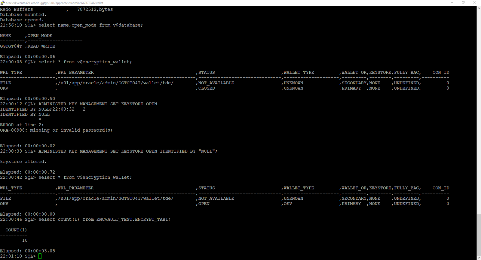 oracle@vcentos79-oracle-ggtgt:/u01/app/oracle/admin/GGTGT04T/wallet