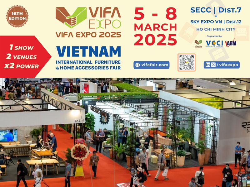 Thi Công Gian Hàng Hội Chợ VIFA EXPO 2025 