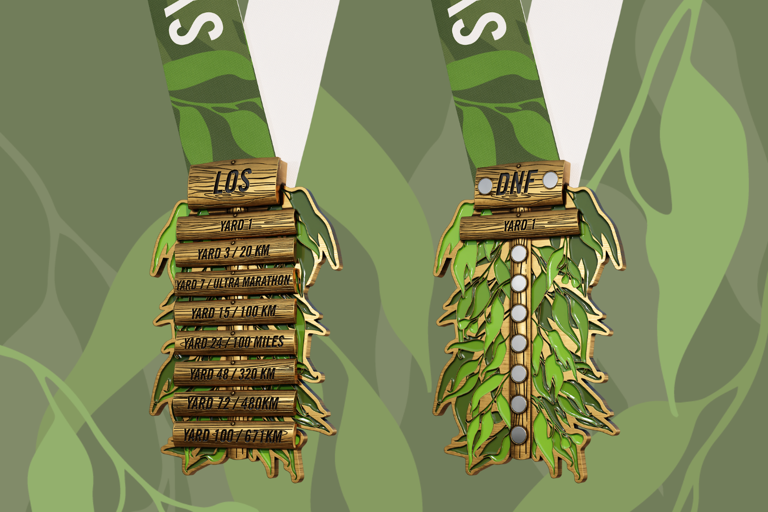 Custom Sydney Backyard Ultra medal