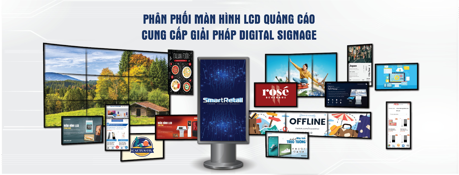 (SmartRetail – đơn vị chuyên phân phối màn hình quảng cáo chính hãng giá tốt)