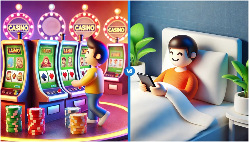 casino en ligne vs casino terrestre