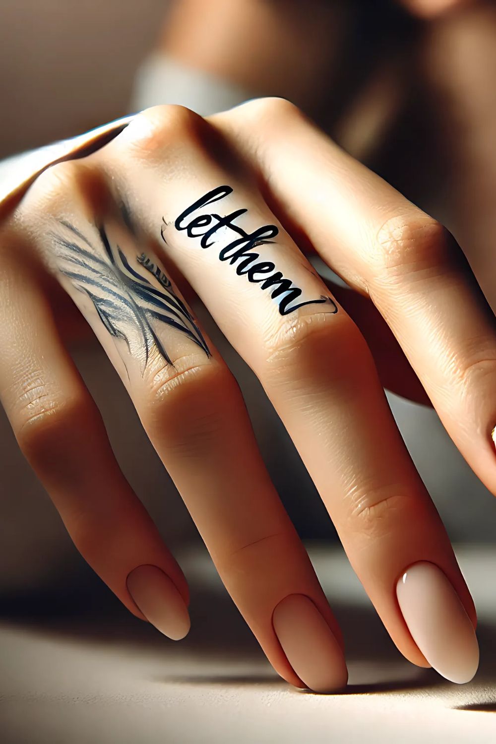 Let Them Fingers Tattoo