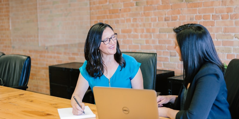 Person looking frustrated at laptop