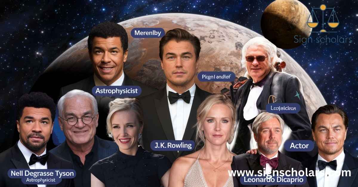 Celebrities with Mercury in Scorpio